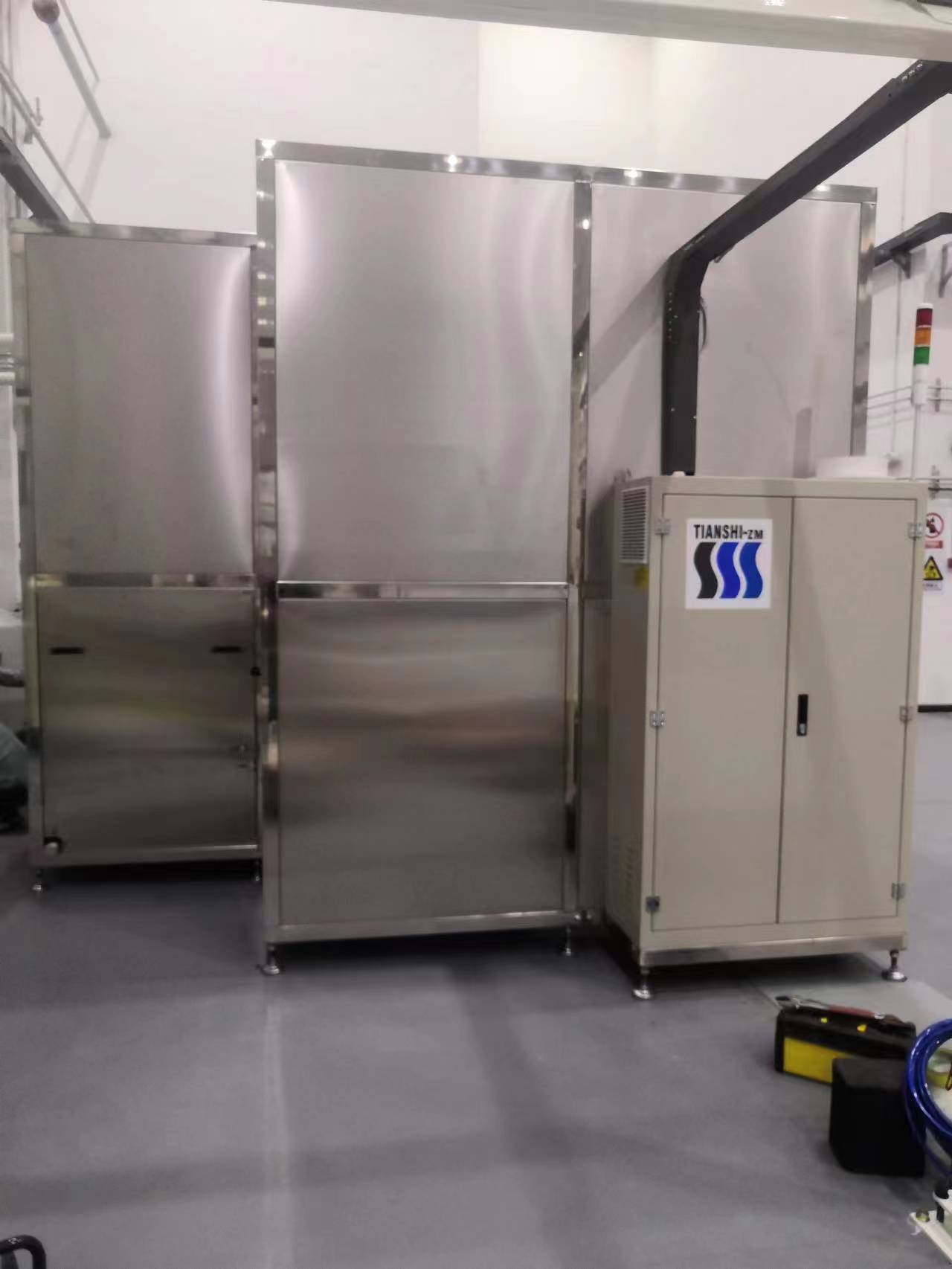 三槽封闭式多功能超声波清洗机（天津某核工业单位）(图3)