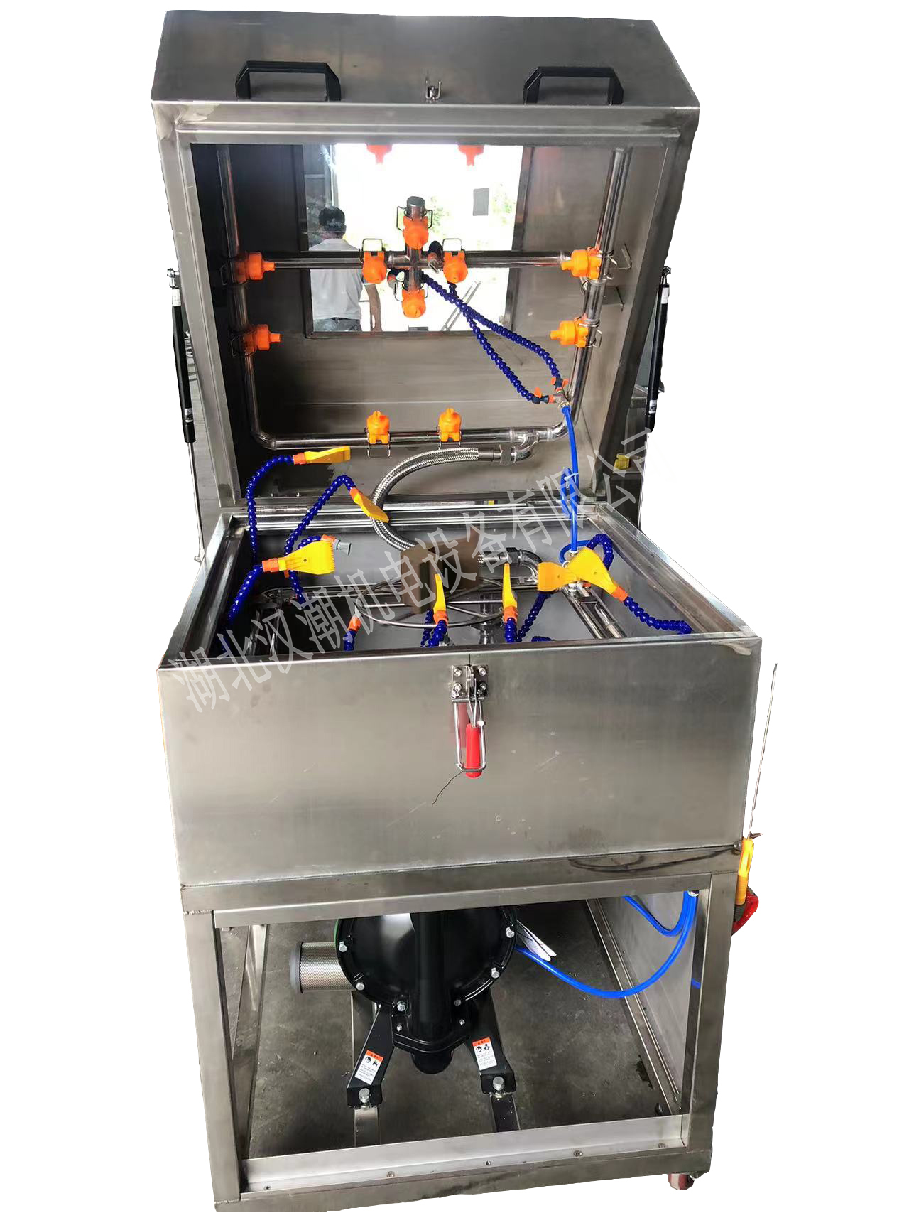 旋转喷淋清洗机 碳氢清洗机 溶剂清洗机 气动隔膜泵清洗机