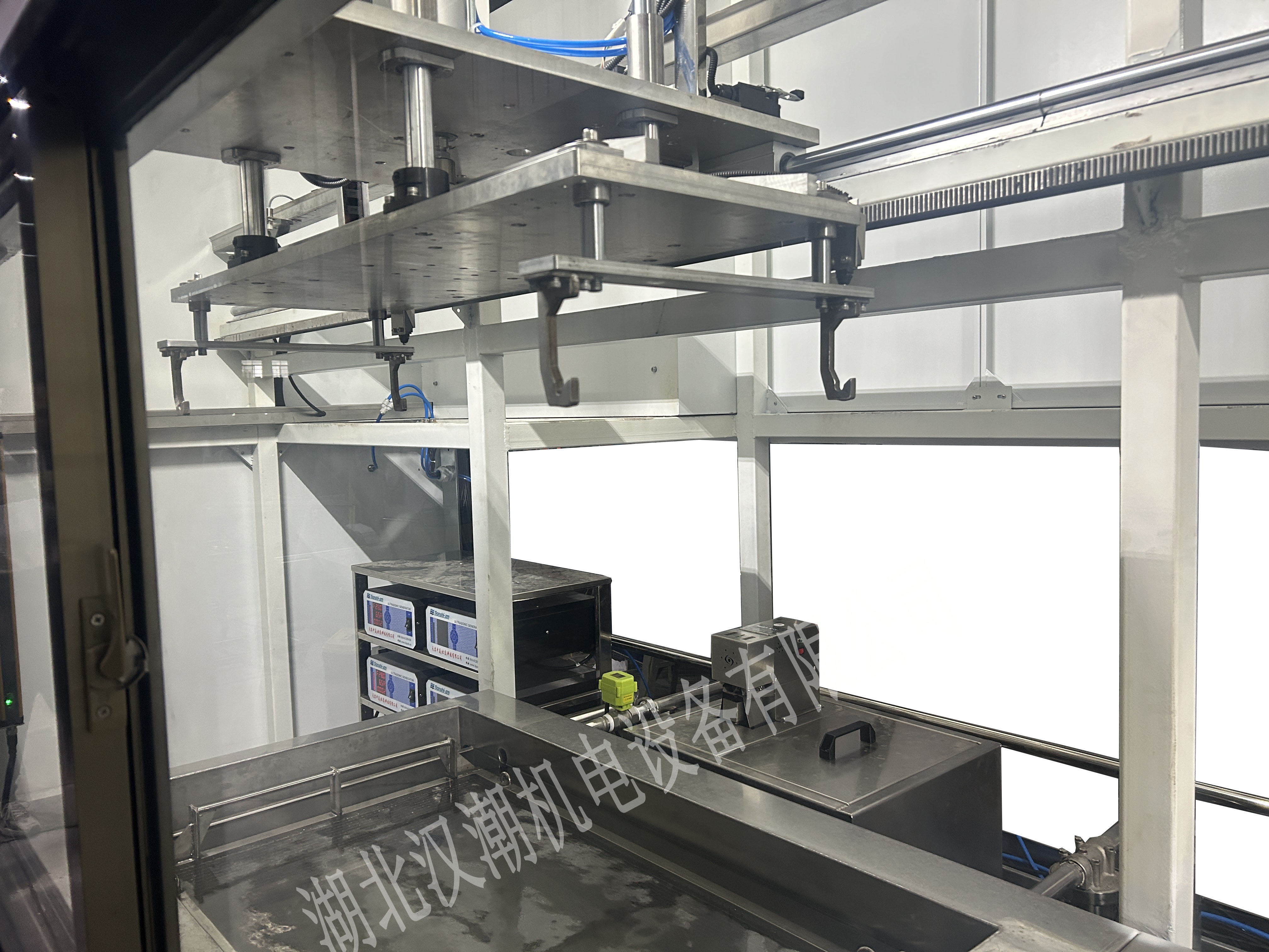 三工位全自动超声波清洗设备(图1)