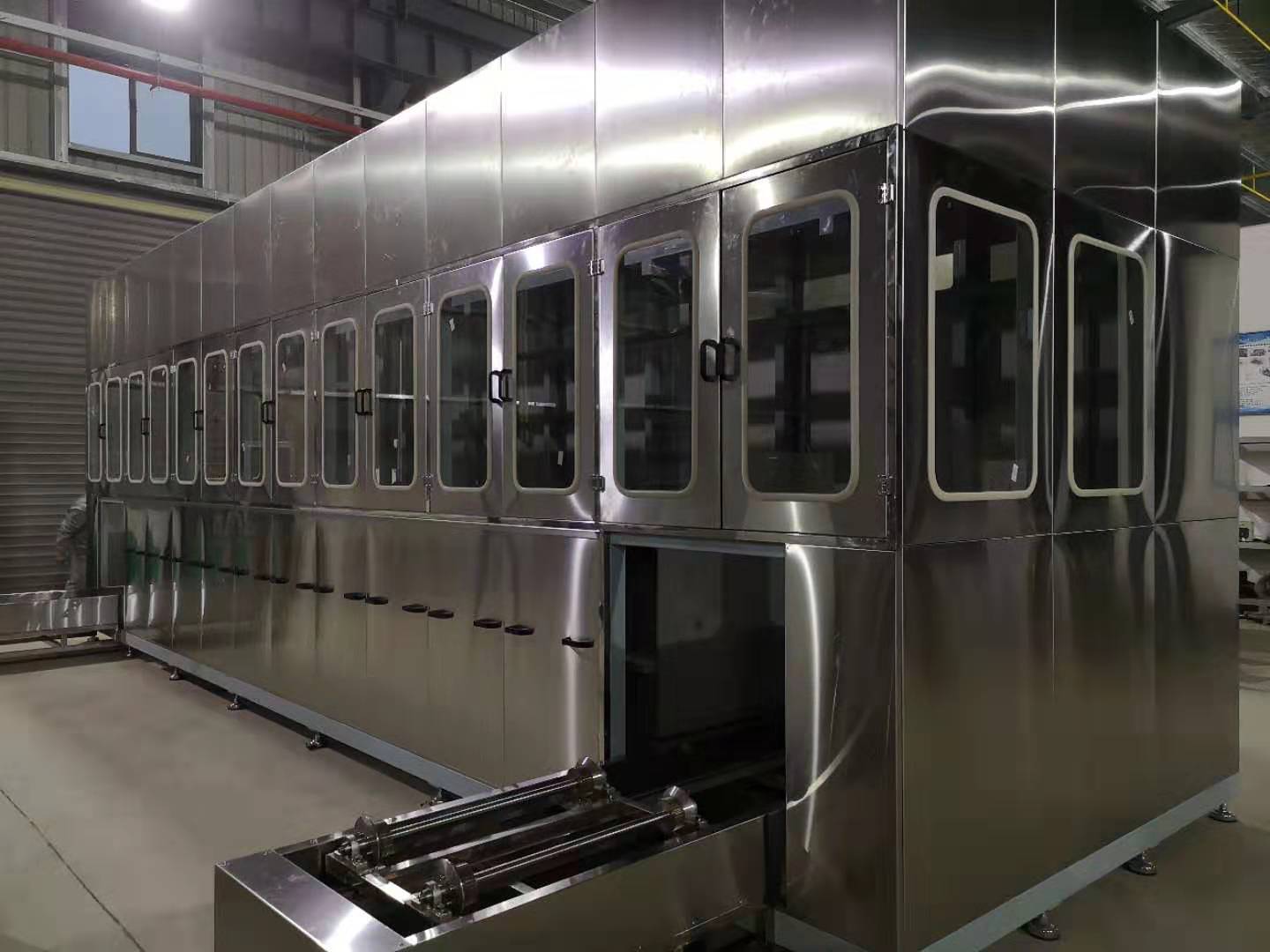 全自动转篮式屑料清洗机